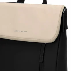 New Kapten & Son Vallen City Rucksack 31 cm cream black