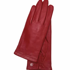Kessler Damenhandschuhe<Chelsea Handschuhe Leder crimson