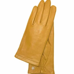 Kessler Damenhandschuhe<Chelsea Handschuhe Leder old gold