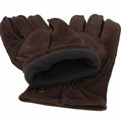 Kessler Herrenhandschuhe<Viggo Handschuhe Leder warm dark brown