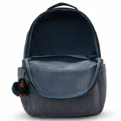 Discount Kipling Back to School Pep Seoul College Extra Daypack 44 cm Laptopfach marine navy