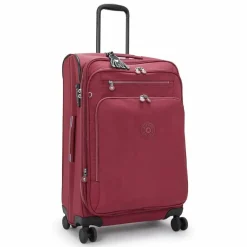 New Kipling Basic 4 Rollen Trolley M 68 cm mit Dehnfalte lounge wine