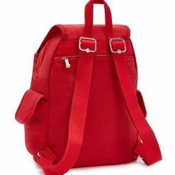 Sale Kipling Basic City Pack S Rucksack 33,5 cm red rouge