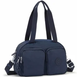 New Kipling Basic Cool Defea Schultertasche 33 cm blue bleu 2