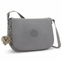 Best Kipling Basic Earthbeat Umhängetasche 30 cm inviting grey