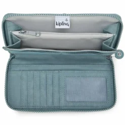 Outlet Kipling Basic Money World Geldbörse RFID Schutz 20 cm relaxed grey