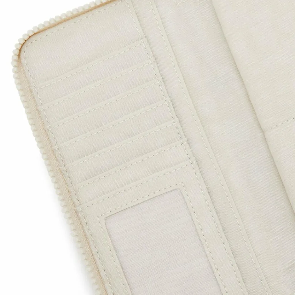 Kipling Damengeldbörsen Querformat<Basic Money World Geldbörse RFID Schutz 20 cm hideaway beige