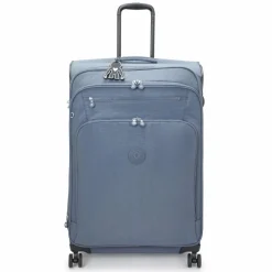 Outlet Kipling Basic New Youri Spin 4 Rollen Trolley L 76 cm mit Dehnfalte blue stone