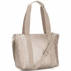 Kipling Shopper|Schultertaschen<Basic Plus Asseni S Shopper Tasche 40 cm metallic glow