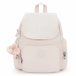 Sale Kipling Basic Plus City Zip Mini City Rucksack 29 cm pink shine