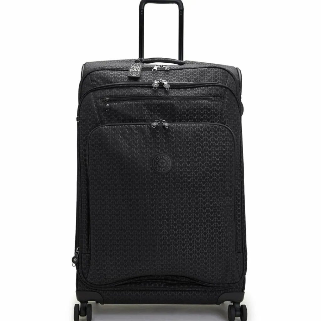 Kipling Weichgepäck|4-Rollen Koffer<Basic Plus New Youri Spin 4 Rollen Trolley L 76 cm mit Dehnfalte signature emb