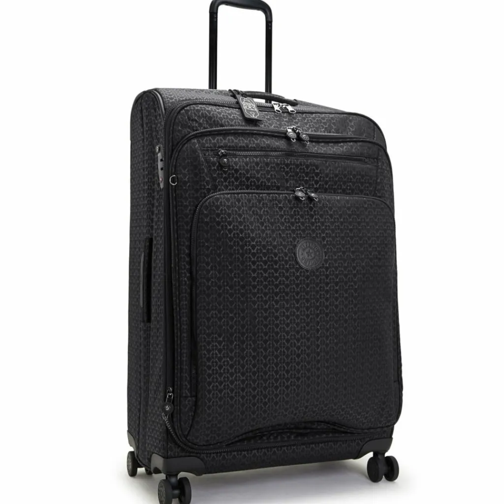 Kipling Weichgepäck|4-Rollen Koffer<Basic Plus New Youri Spin 4 Rollen Trolley L 76 cm mit Dehnfalte signature emb