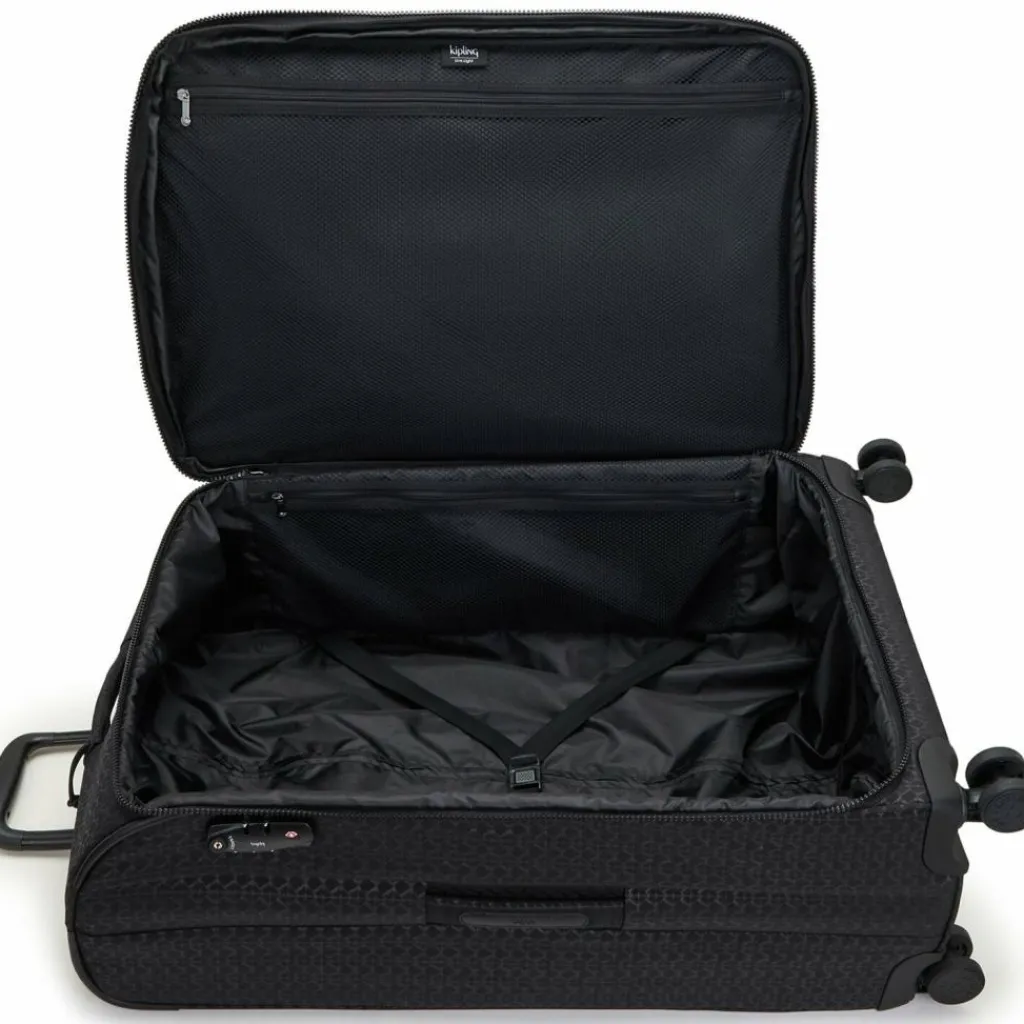 Kipling Weichgepäck|4-Rollen Koffer<Basic Plus New Youri Spin 4 Rollen Trolley L 76 cm mit Dehnfalte signature emb