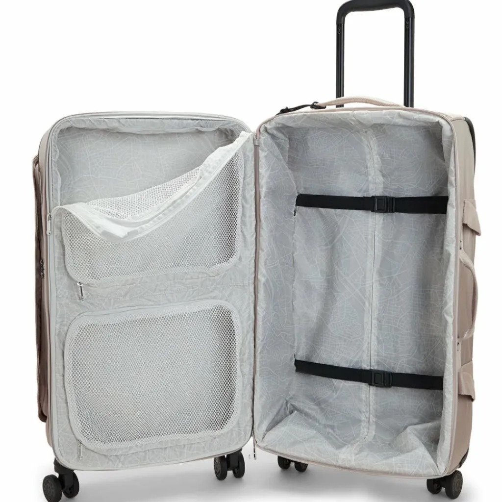 Kipling Weichgepäck|4-Rollen Koffer<Basic Plus Spontaneous M 4 Rollen Trolley 66 cm metallic glow