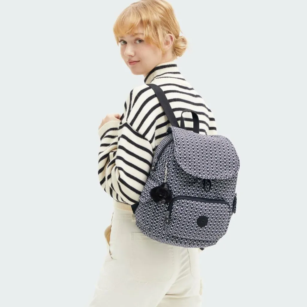 Kipling Daypacks<Basic Prt City Pack Daypack S 33.5 cm signature print