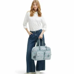 Kipling Weekender|Reisetaschen Ohne Rollen<Basic Prt Deffea Weekender Reisetasche XL 44 cm palmtree leaves