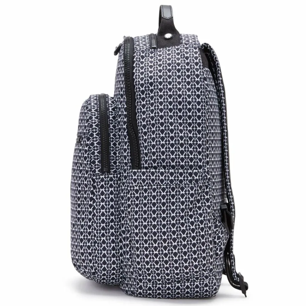 Kipling Daypacks<Basic Prt Seoul Daypack 44 cm Laptopfach signature print
