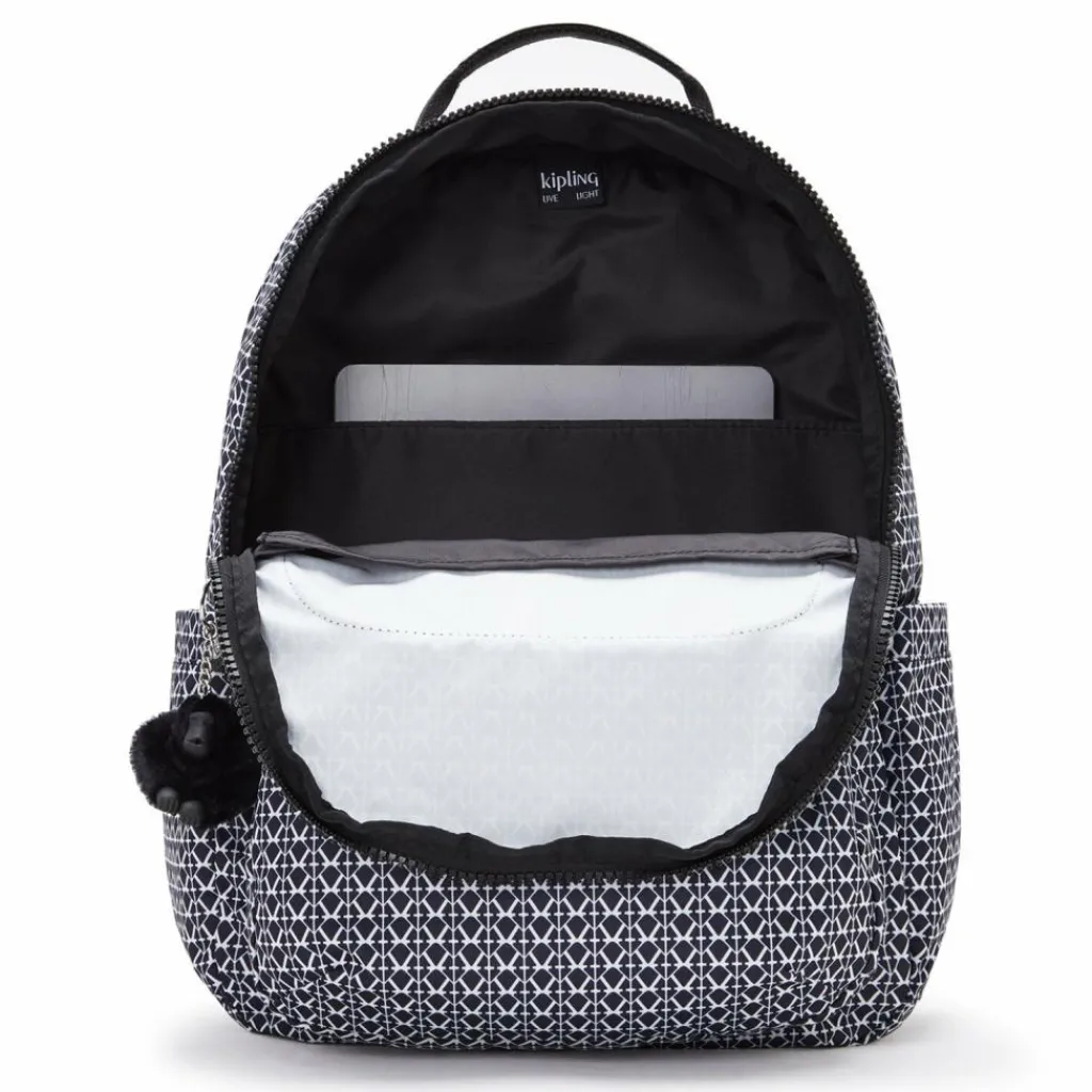 Kipling Daypacks<Basic Prt Seoul Daypack 44 cm Laptopfach signature print