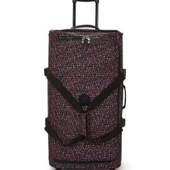 Discount Kipling Basic Prt Teagan 2 Rollen Reisetasche L 77 cm happy squares