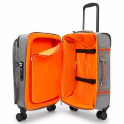 Kipling Weichgepäck Kabinengepäck|4-Rollen Kabinentrolleys<Basic Spontaneous 4 Rollen Kabinentrolley S 33 cm inviting grey