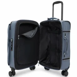 Outlet Kipling Basic Spontaneous 4 Rollen Kabinentrolley S 33 cm blue stone