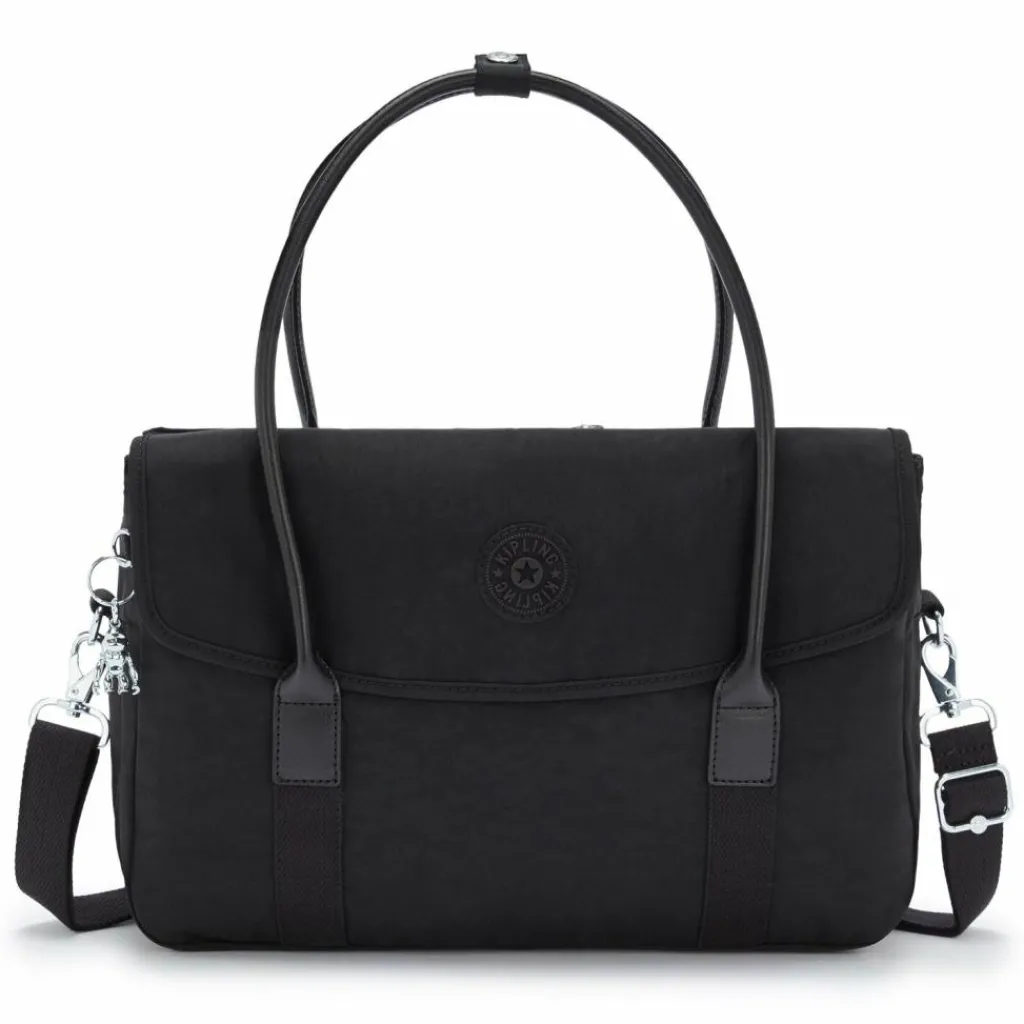 Discount Kipling Basic Superworker S Schultertasche 38 cm Laptopfach black noir