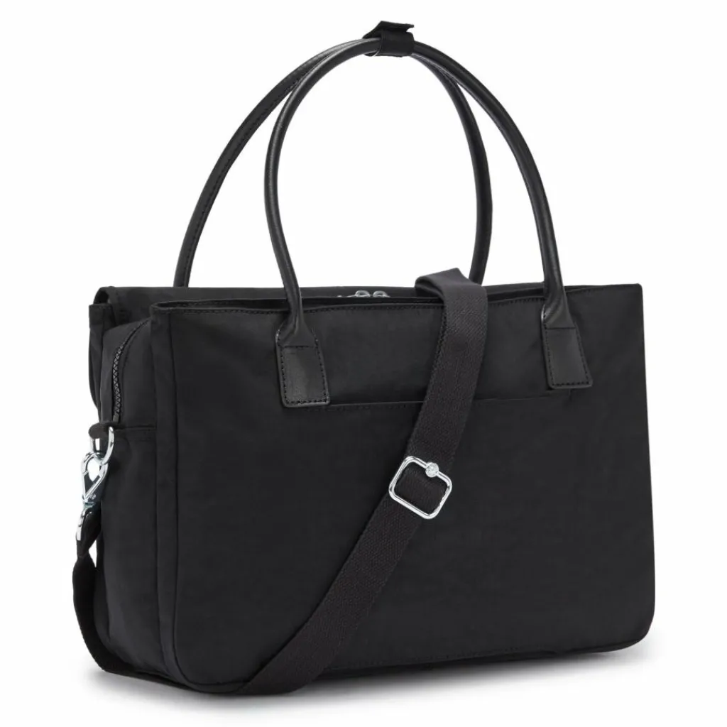 Discount Kipling Basic Superworker S Schultertasche 38 cm Laptopfach black noir