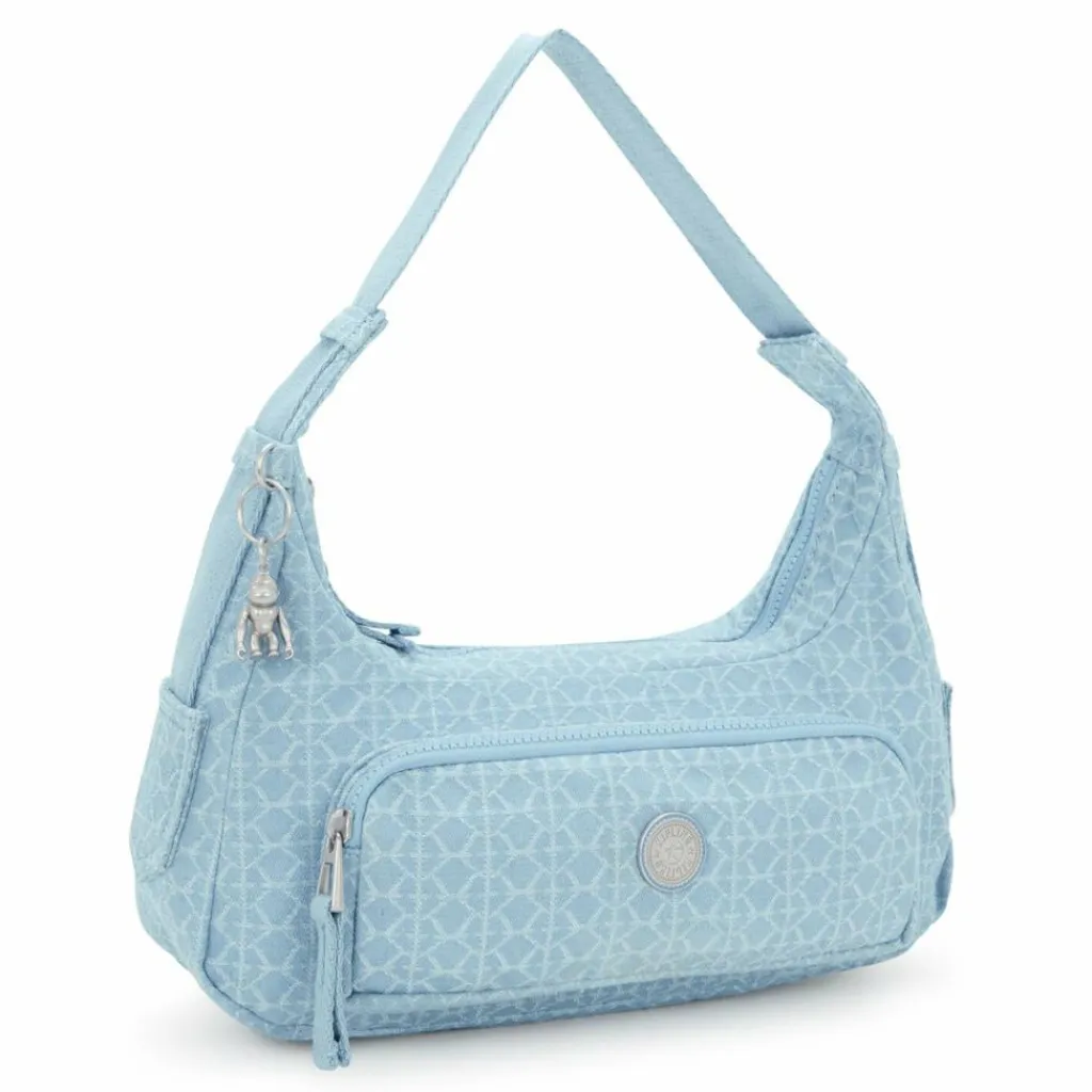 Kipling Denim Love Karis Schultertasche S 35 cm light denim jq