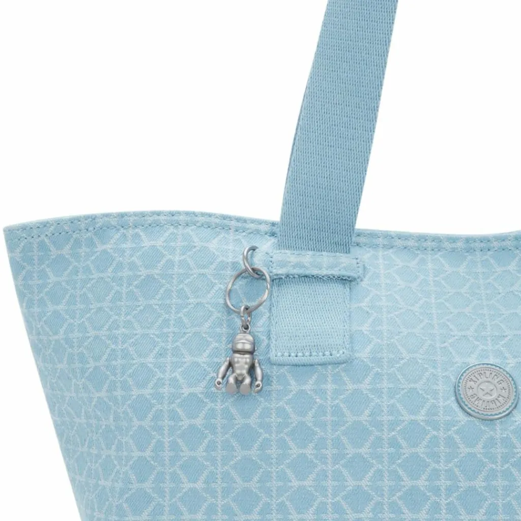 New Kipling Denim Love Raaja Shopper Tasche 33 cm light denim jq