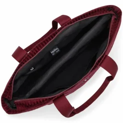 Hot Kipling Elevated Jacquard Colissa Up Shopper Tasche 50 cm Laptopfach maroon tile jq