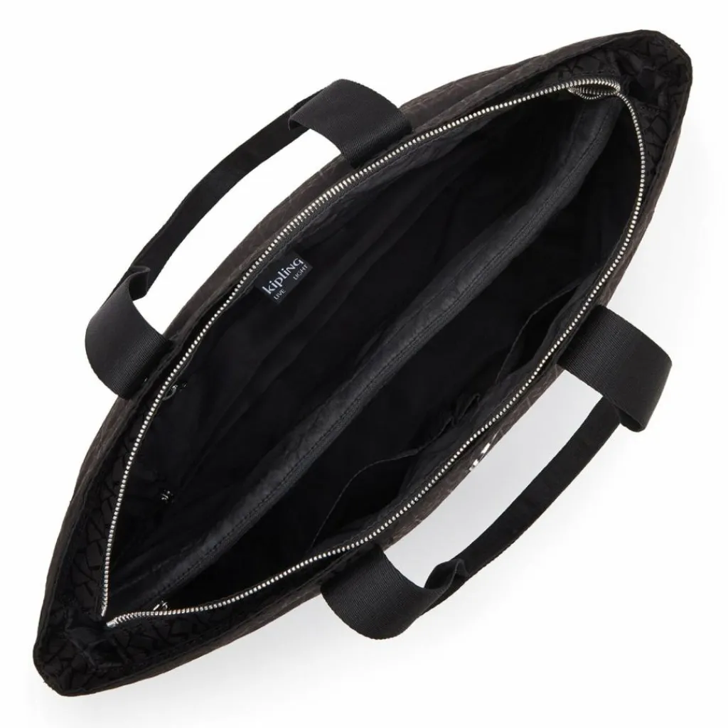 Kipling Shopper|Schultertaschen<Premium Elevated Plus Colissa Up Shopper Tasche 50 cm Laptopfach noir sign jq