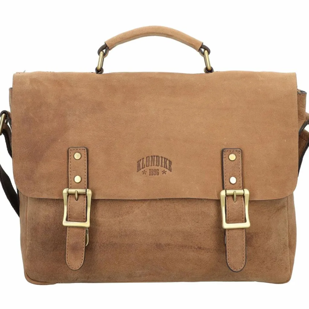 Klondike 1896 Aktentaschen<Bill Aktentasche Leder 37 cm braun