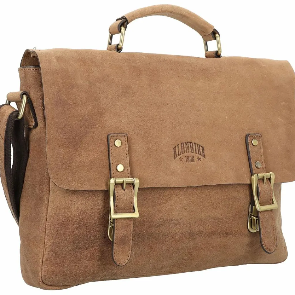 Klondike 1896 Aktentaschen<Bill Aktentasche Leder 37 cm braun
