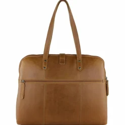 Klondike 1896 Gold Charles Aktentasche Leder 37 cm Laptopfach