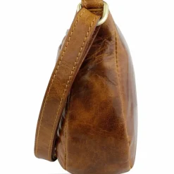 Clearance Klondike 1896 Mountain Schultertasche Leder 29 cm cognac