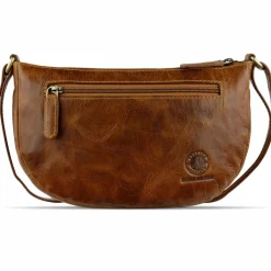 Clearance Klondike 1896 Mountain Schultertasche Leder 29 cm cognac