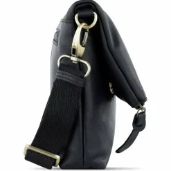 Klondike 1896 Umhängetaschen<Rush Jessica Umhängetasche Leder 26 cm schwarz