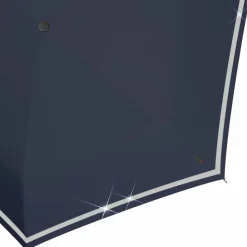 Knirps Taschenschirme|Reiseschirme<Rookie Taschenschirm 22 cm navy reflective