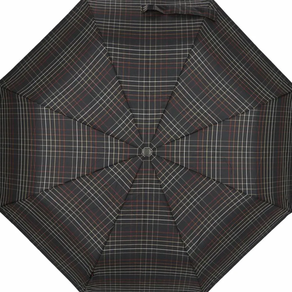 Knirps Taschenschirme|Reiseschirme<T.200 Duomatic Taschenschirm 28 cm check black