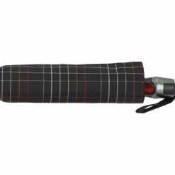 Knirps Taschenschirme|Reiseschirme<T.200 Duomatic Taschenschirm 28 cm check black