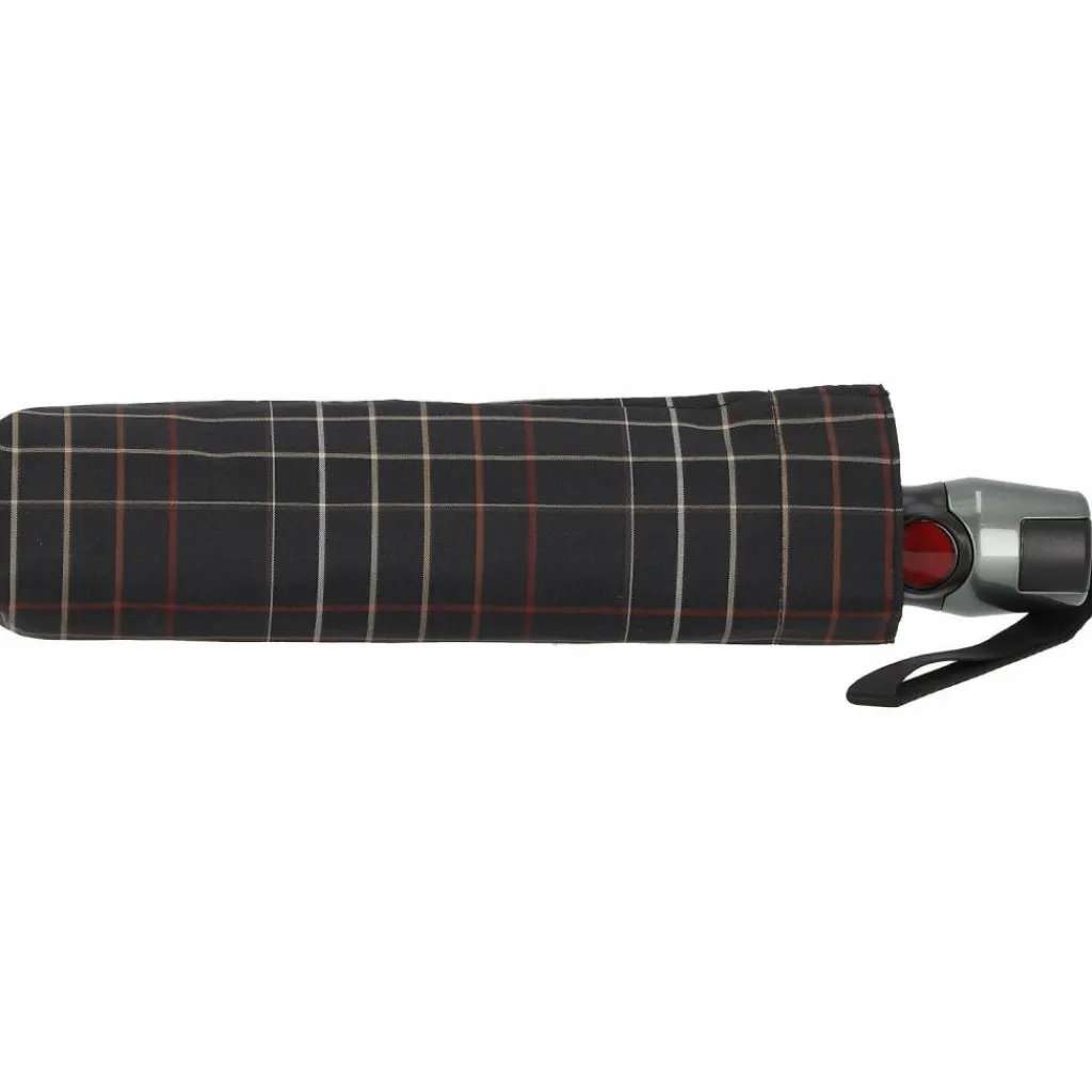 Knirps Taschenschirme|Reiseschirme<T.200 Duomatic Taschenschirm 28 cm check black