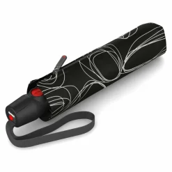 Outlet Knirps T.200 Duomatic Taschenschirm 28 cm pure black