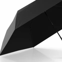 Hot Knirps US.050 Ultra Light Slim Manual Taschenschirm 21 cm black, with bl