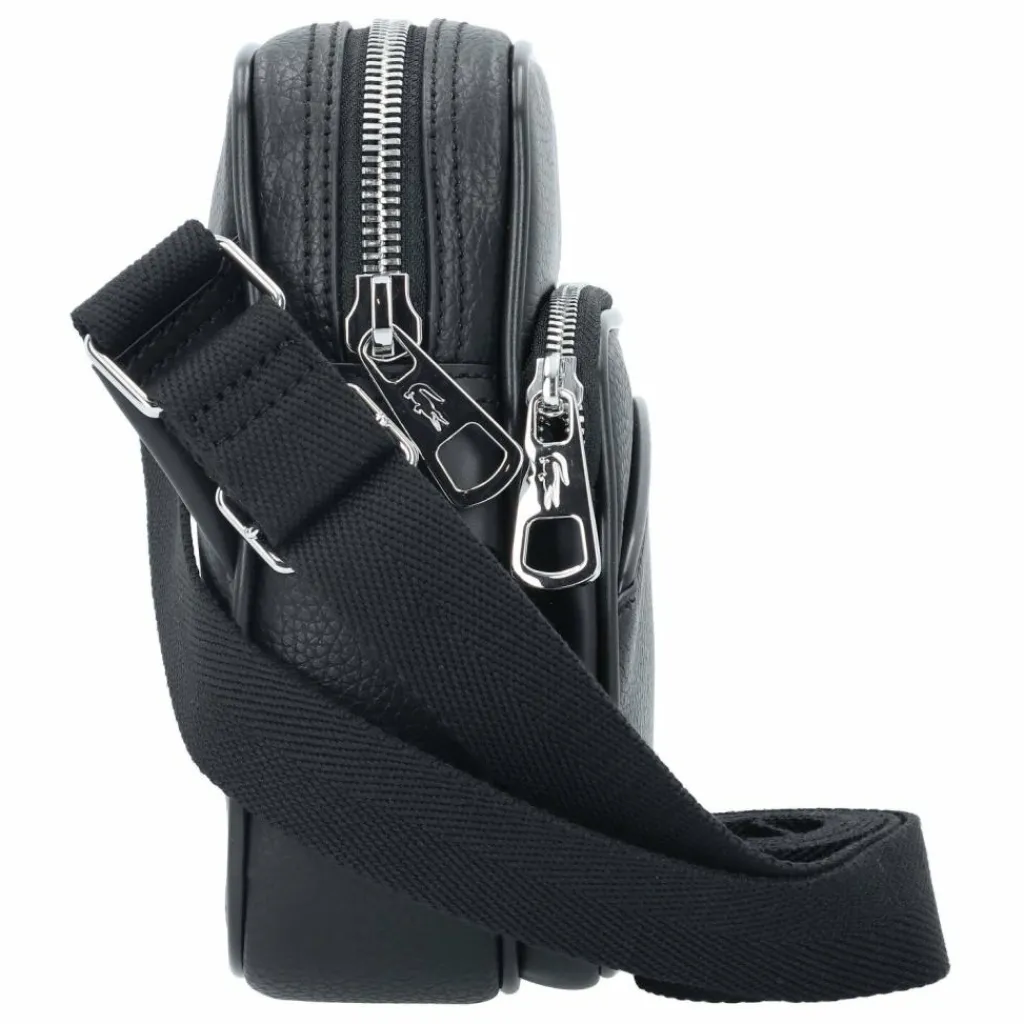 Discount Lacoste Angy Umhängetasche Leder 14 cm noir