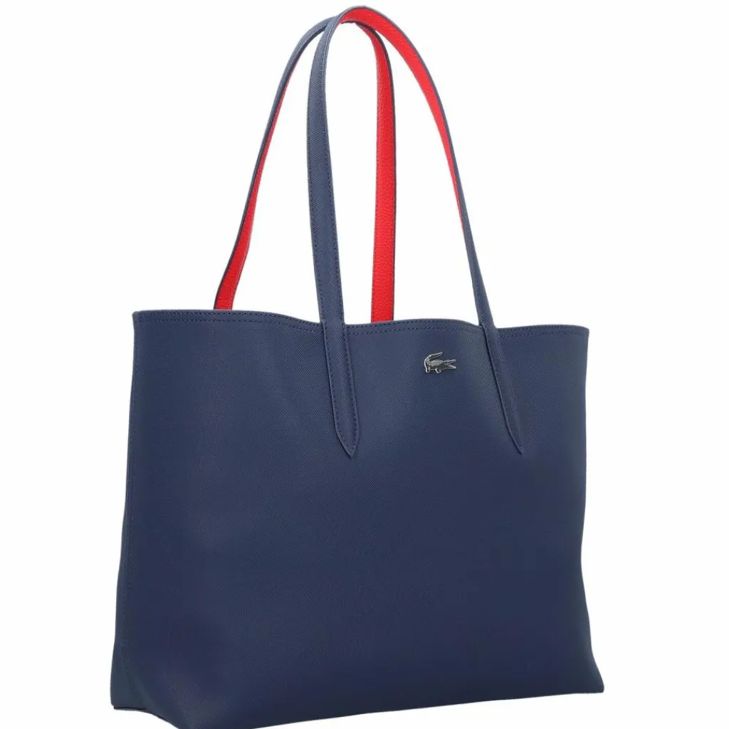 Outlet Lacoste Anna Shopper Tasche mit Wendefunktion 35 cm peacoat salsa