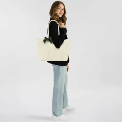 Online Lacoste Back To Work L.12.12 Concept Shopper Tasche L 35 cm punch wording laponie