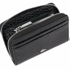 Best Lacoste Chantaco Classics Geldbörse RFID Schutz Leder 12 cm noir