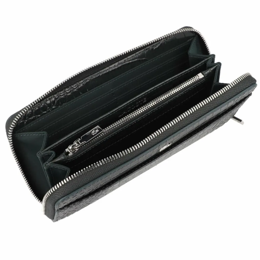 Clearance Lacoste Chantaco Classics Geldbörse RFID Schutz Leder 21 cm sinople