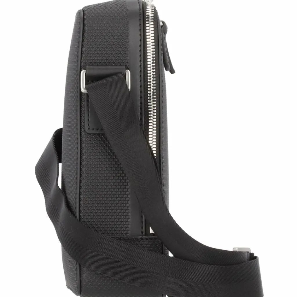 Clearance Lacoste Chantaco Umhängetasche Leder 17 cm noir