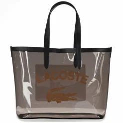Lacoste Shopper|Schultertaschen<Core Essentials Anna Shopper Tasche L 39 cm transparent noir ermine
